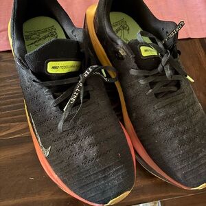 Nike Black and Red Running Shoes